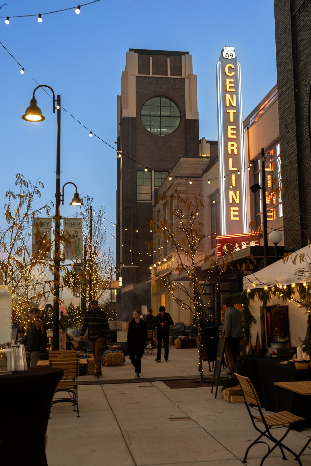 The campus Christmas market