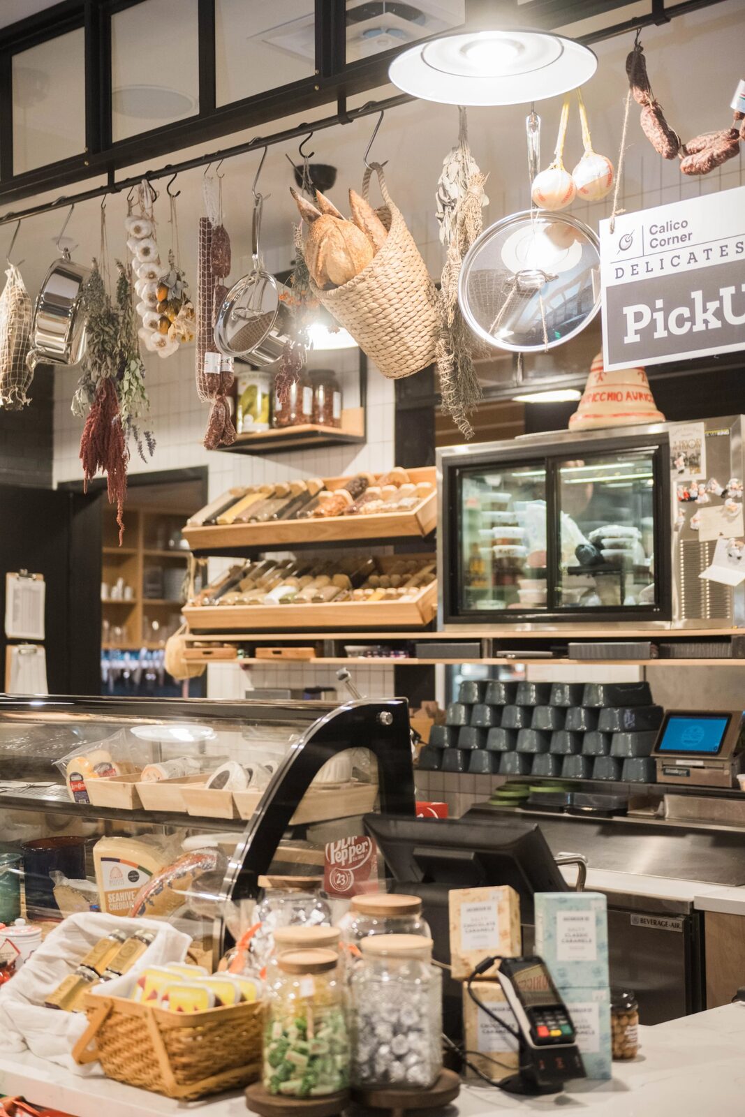 Bread and provisions at the market